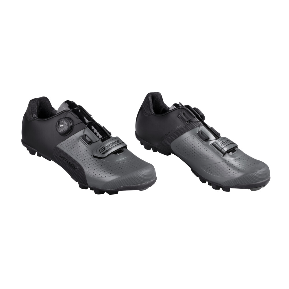 tretry F VIRTUOSO MTB/GRAVEL, černo-titanová