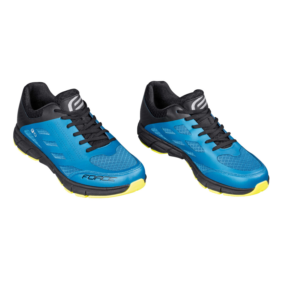 tretry FORCE MTB GO, mod-čer-fluo