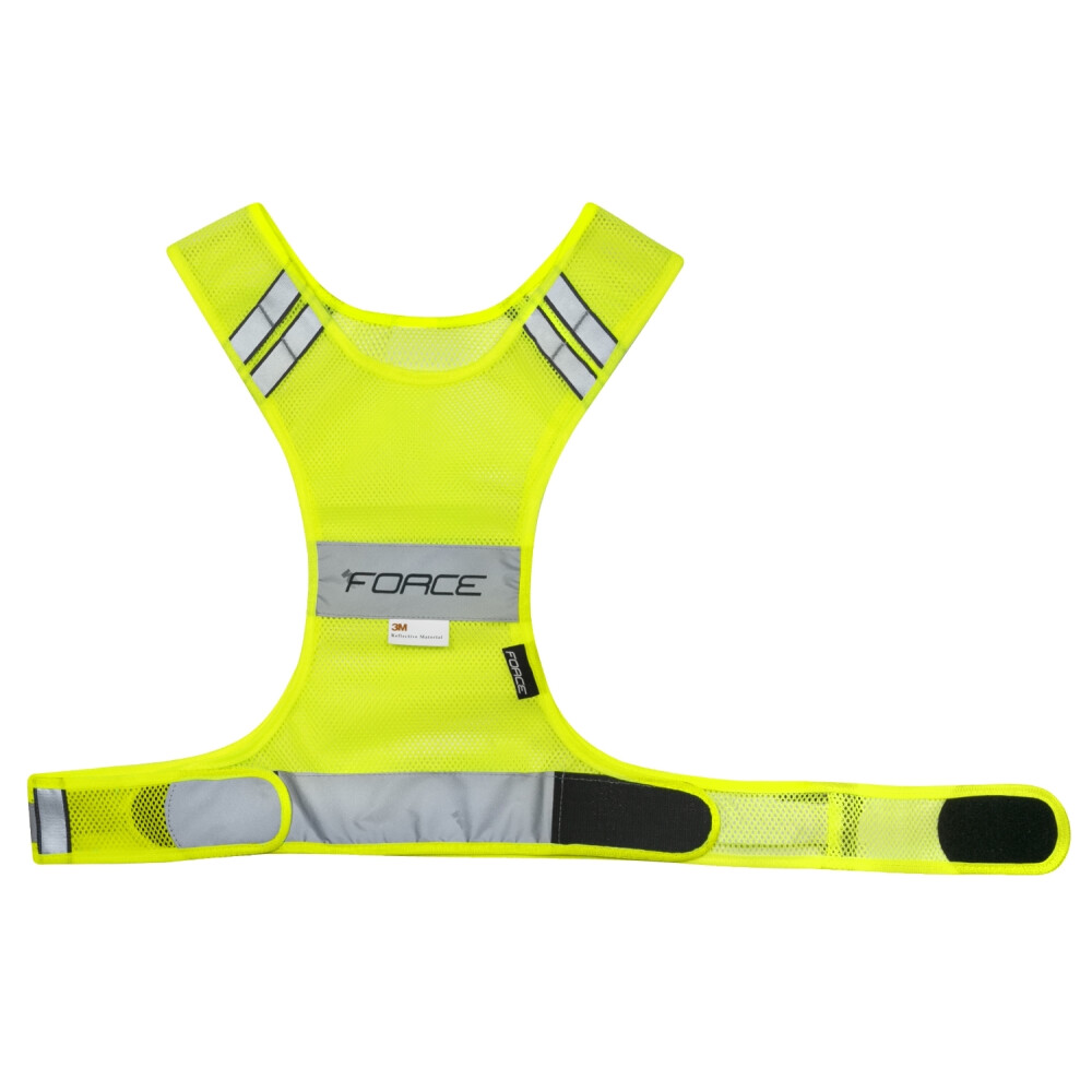 vesta reflexní FORCE SPORT, na suchý zip, fluo