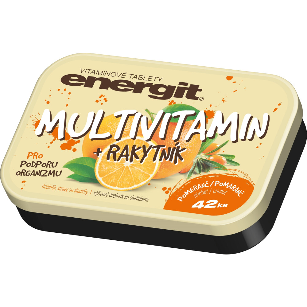 VITAR-Energit Multivitamin, 42 tablet, pomeranč
