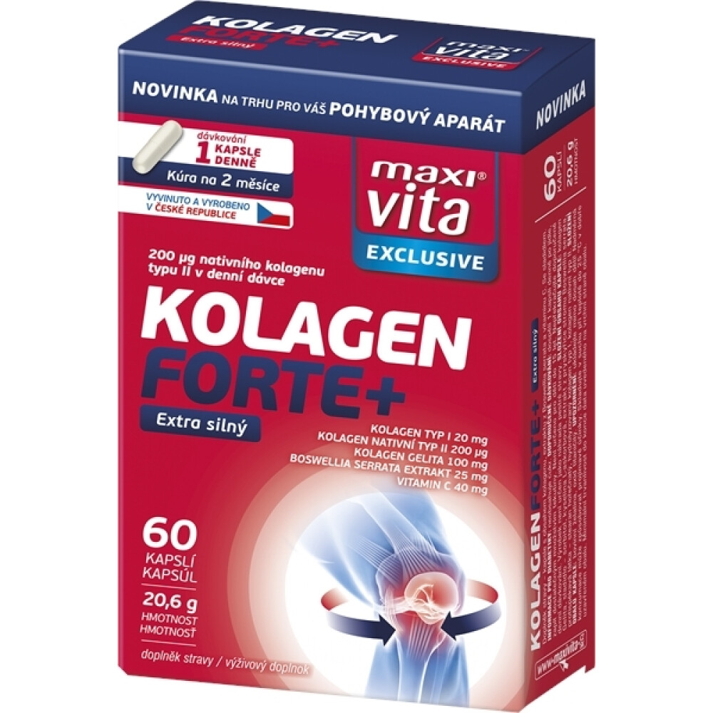 VITAR Maxi Vita Excl Kolagen forte+, 60 kapslí