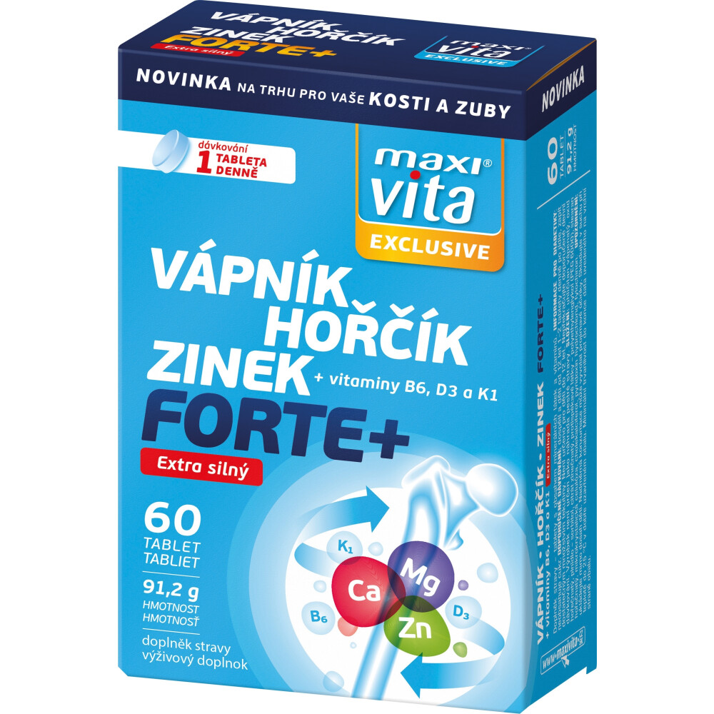 VITAR Maxi Vita Excl Vápník–hořčík–zinek forte+