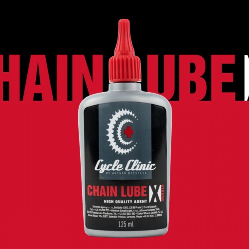 AUTHOR Mazivo Cycle Clinic Chain Lube EXTREME 125 ml   (červená)