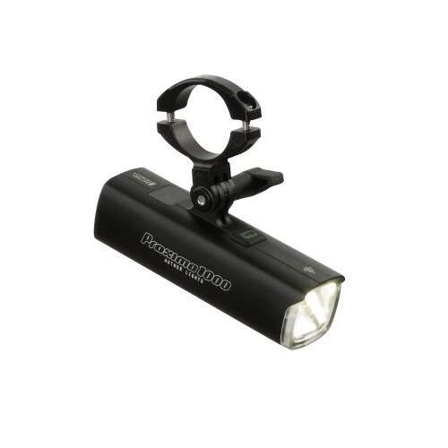 AUTHOR Světlo př. PROXIMA 1000 lm / GoPro 25- 32 clamp USB Alloy  (černá)
