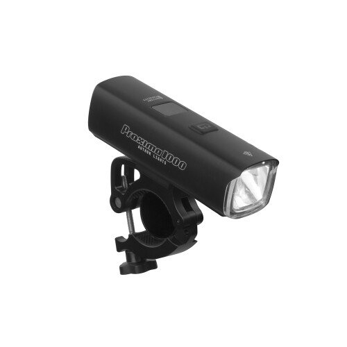 AUTHOR Světlo př. PROXIMA 1000 lm / HB 25-32 mm USB Alloy  (černá)