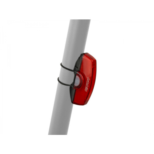 AUTHOR Světlo zad. A-Orbit USB COBLed 50 lm  (černá/červené-sklo)