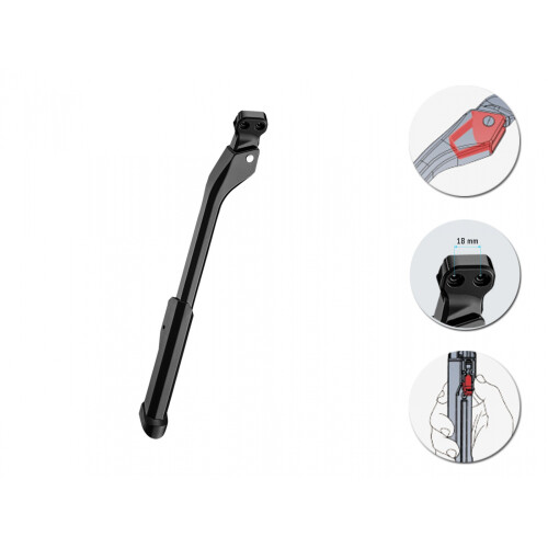 AUTHOR Stojan AKS-675 R18 E-bike 24"-29" (černá)