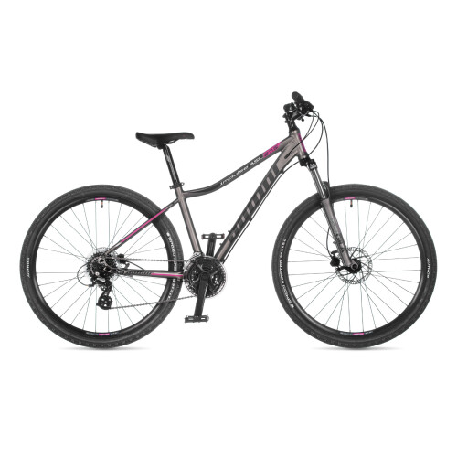 AUTHOR Impulse 27,5 ASL 2023-24 16" stříbrná-matná/růžová dámské MTB 27,5"kolo