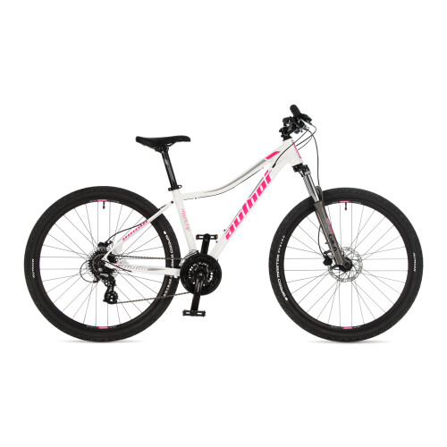 AUTHOR Mystic 27,5 ASL 2023-24 18" bílá/růžová/stříbrná dámské MTB 27,5"kolo