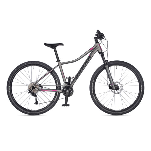 AUTHOR Spirit 27,5 ASL 2023-24 18" stříbrná/růžová dámské MTB 27,5"kolo