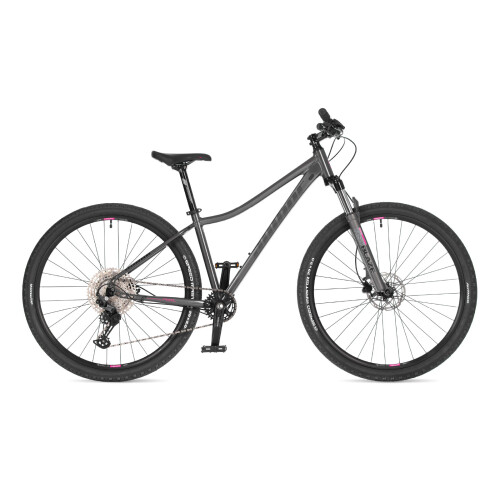 AUTHOR Kinetic ASL 2025 18" (29") stříbrná/růžová dámské MTB kolo