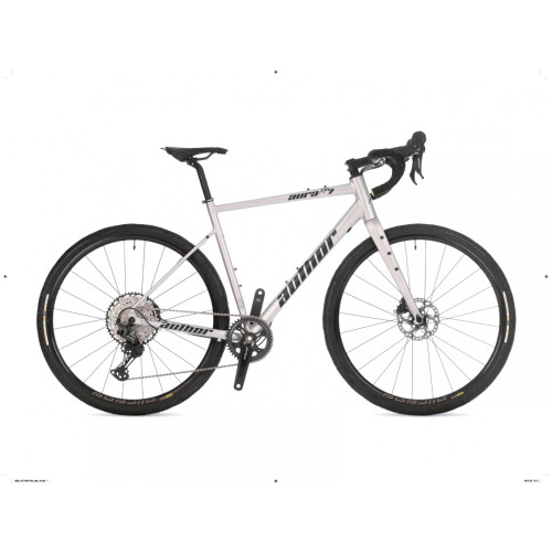 AUTHOR Aura XR7 2025 50 titan-matná/černá Gravel kolo