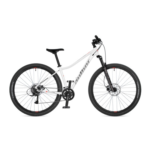 AUTHOR Impulse ASL 2026 16" bílá/stříbrná/červená dámské MTB 29"kolo