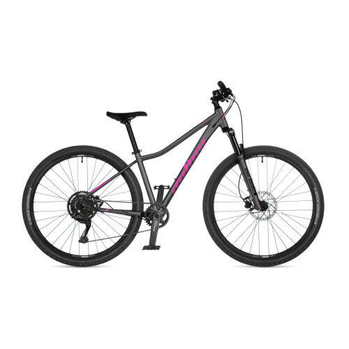 AUTHOR Solution ASL 2026 16" stříbrná/růžová dámské MTB 29"kolo