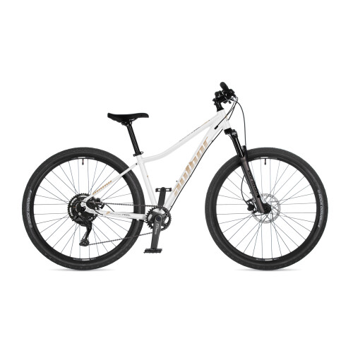 AUTHOR Solution ASL 2026 18" bílá/stříbrná/zlatá dámské MTB 29"kolo