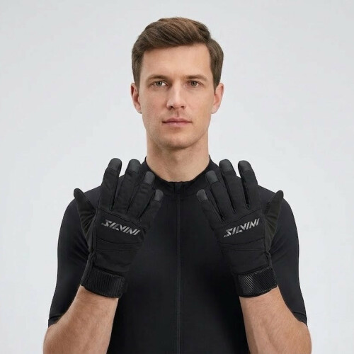 Unisex cyklistické rukavice Silvini UA745 Fusaro XS
