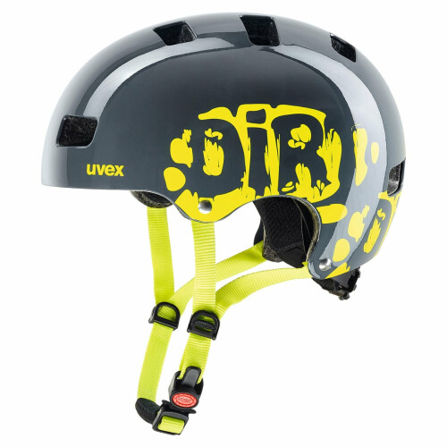 UVEX HELMA KID 3 DIRTBIKE GREY-LIME (S4148191100)