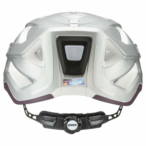 UVEX HELMA CITY ACTIVE SILVER PLUM MAT (S4104280900)