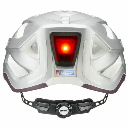 UVEX HELMA CITY ACTIVE SILVER PLUM MAT (S4104280900)
