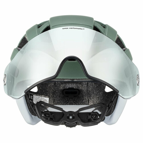 UVEX HELMA FINALE VISOR V MOSS GREEN-CLOUD M (S4109770400)
