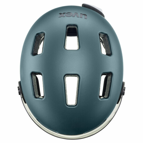 UVEX HELMA RUSH VISOR DEEP TURQUOISE MAT (S4100280400)