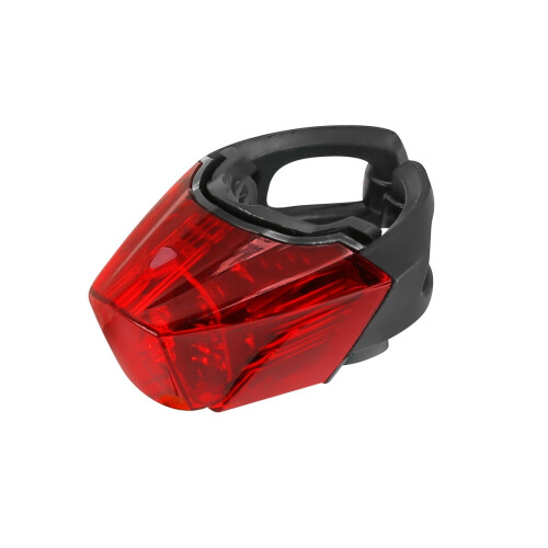 blikačka zadní FORCE CRYSTAL 30LM, 3x LED, baterie