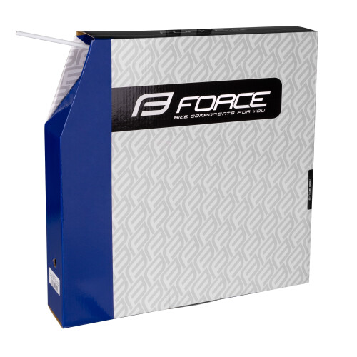 bowden brzdový FORCE 5mm, bílý 50m BOX