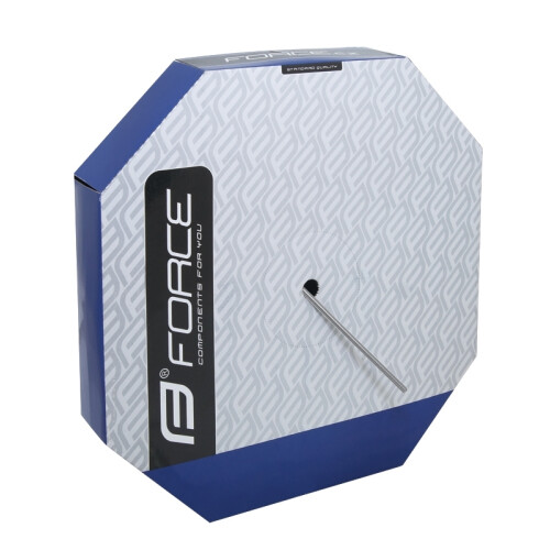 bowden brzdový FORCE 5mm,stříbrný 50m BOX