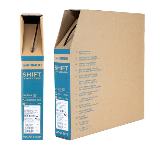 bowden řadící SH OT-SP41, 4mm, černý, 50m BOX