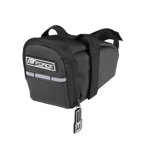 brašna pod sedlo FORCE DOCK suchý zip, černá