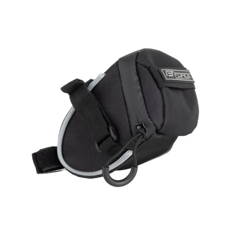 brašna pod sedlo FORCE JET suchý zip,černá M