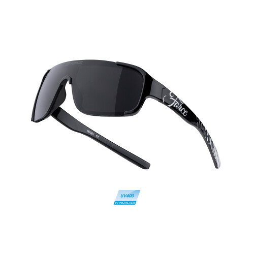 brýle F CHIC dámské/junior,čer-bílé,čer. sklo