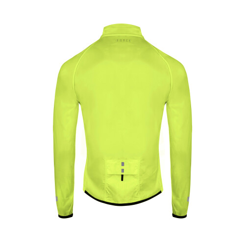 bunda F WINDPRO KID neprofuk, fluo
