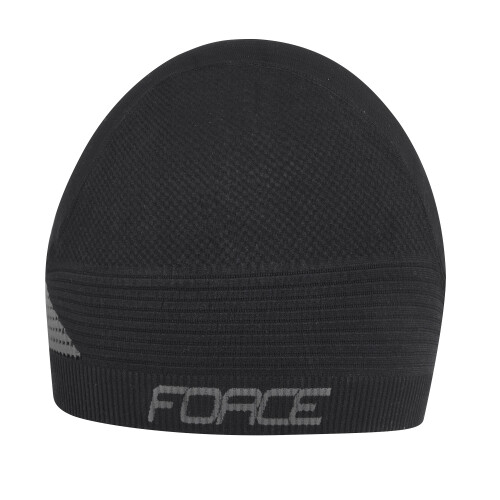 čepice pod přilbu FORCE UNI, černá