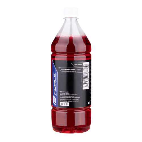 čistič FORCE PURA k doplnění - 1l červený, cherry