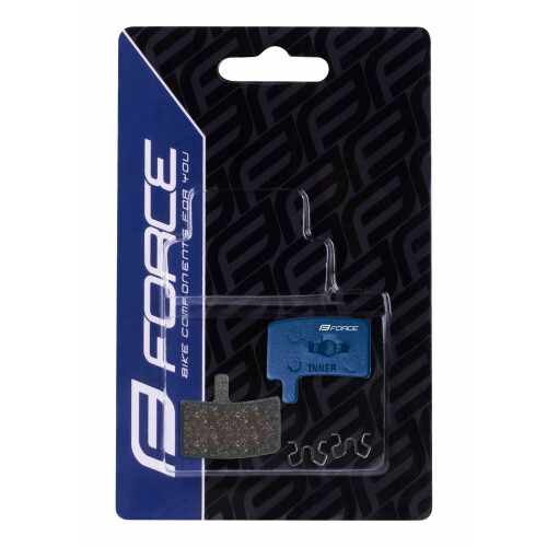 destičky brzdové FORCE HAYES STROKER Trial polymer