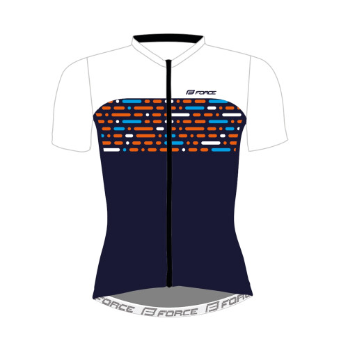 dres F STORY LADY kr. rukáv, tm. mod-oranžový
