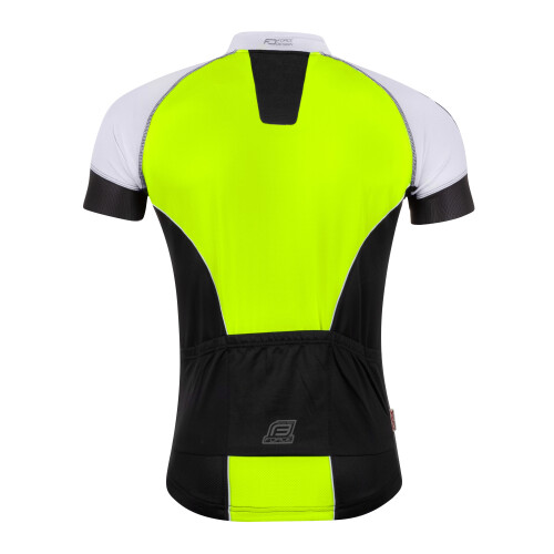 dres FORCE AIR krátký rukáv černo-fluo-bílý