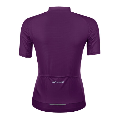 dres FORCE PURE LADY kr. rukáv, fialový
