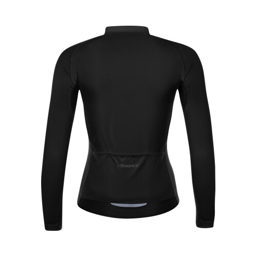 dres FORCE PURE UNI dlouhý rukáv, černý