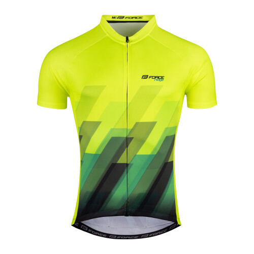 dres FORCE RIDGE krátký rukáv, fluo-černý