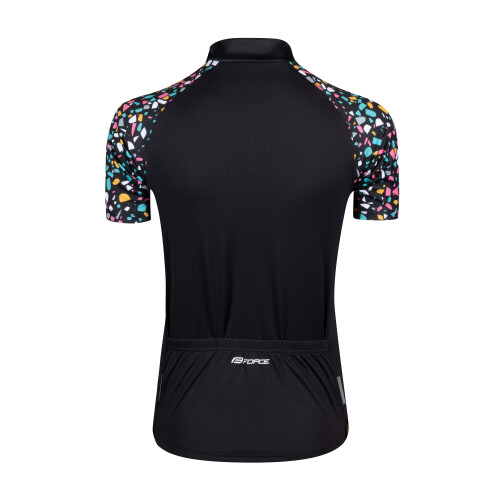 dres FORCE ROCK LADY kr. rukáv, černý