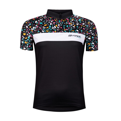 dres FORCE ROCK LADY kr. rukáv, černý