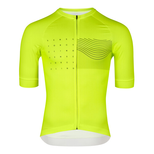 dres FORCE SWAY kr. rukáv, fluo