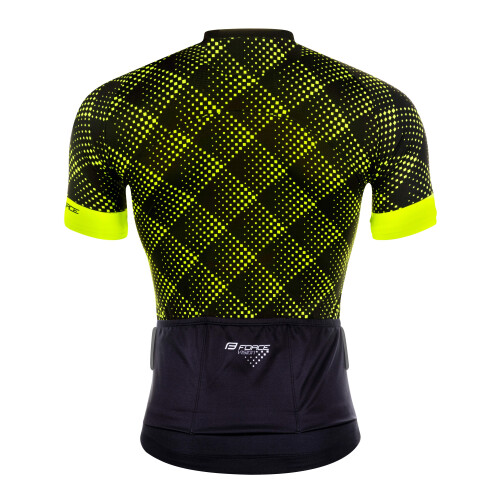 dres FORCE VISION kr. rukáv, fluo