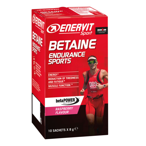 ENERVIT BETAINE Endurance Sports 10x 8g, malina