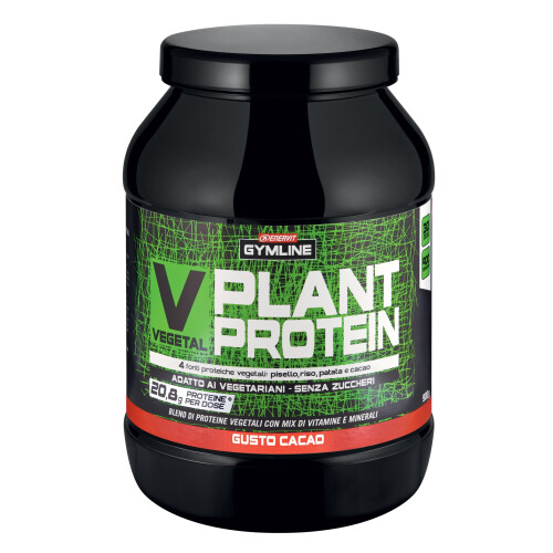 ENERVIT Vegetal Protein, dóza 900g, kakao