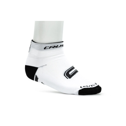 Crussis Cyklistické ponožky CRUSSIS, bílo/černé