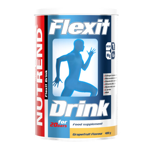 Flexit Drink, dóza, 400 g grep