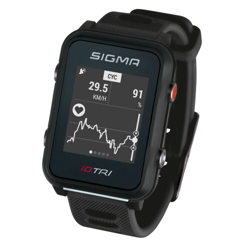 hodinky sportovní SIGMA iD.TRI Basic, černé